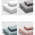Conjunto de toalhas de banho de algodão orgânico